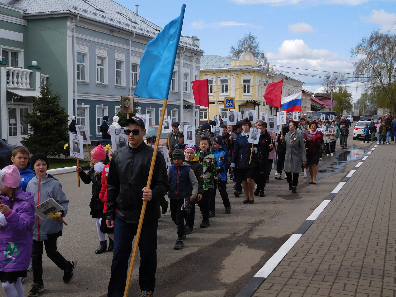 В селе Вятское отметили 77-ю годовщину Великой Победы