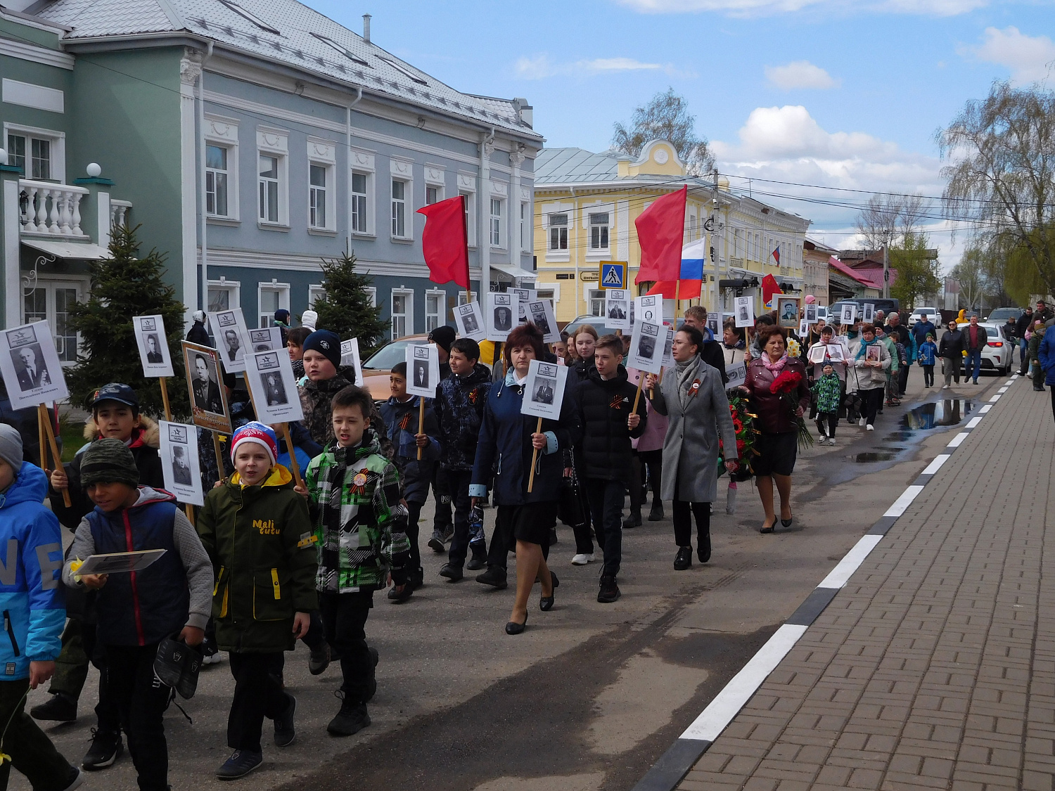 В селе Вятское отметили 77-ю годовщину Великой Победы